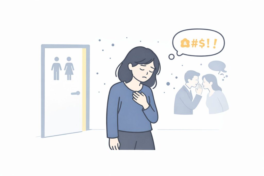 いないところで悪口、陰口を言われてる気がする