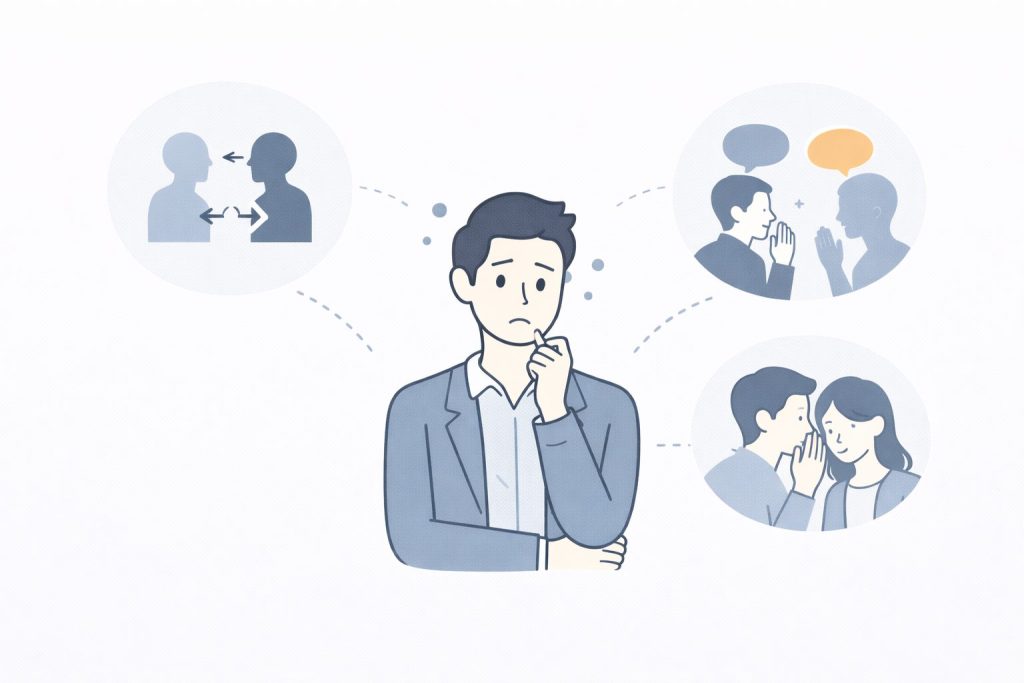 職場で誰とでも話せる人の注意点