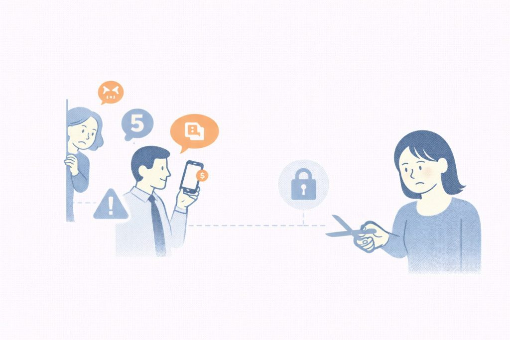 人間関係を切ってしまう人の特徴