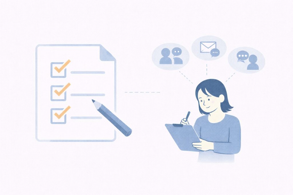 診断テストで傾向をセルフ確認