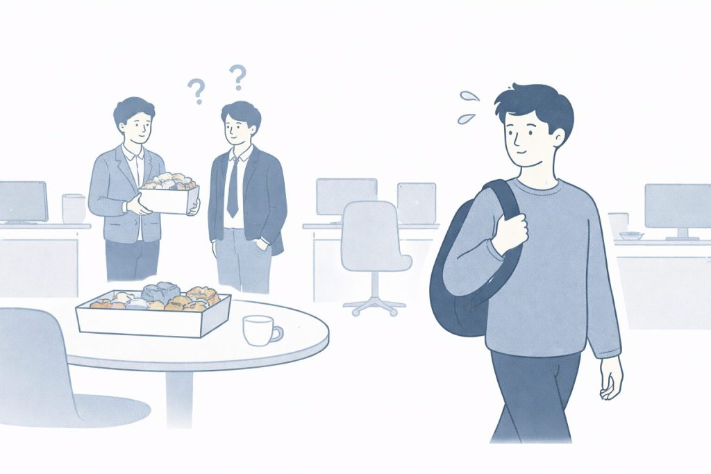 職場のお土産を買わない人が増えた理由