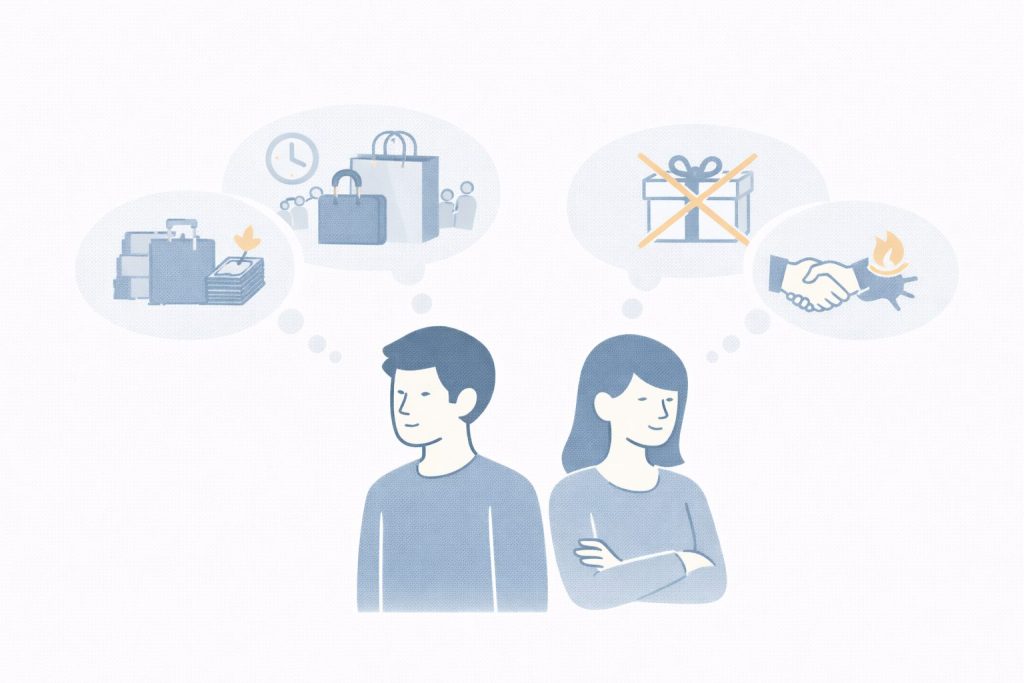 お土産買わない派が抱く心理