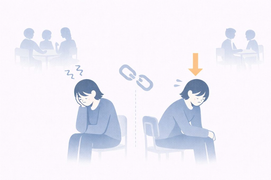 人間関係が終わったと感じるタイミング