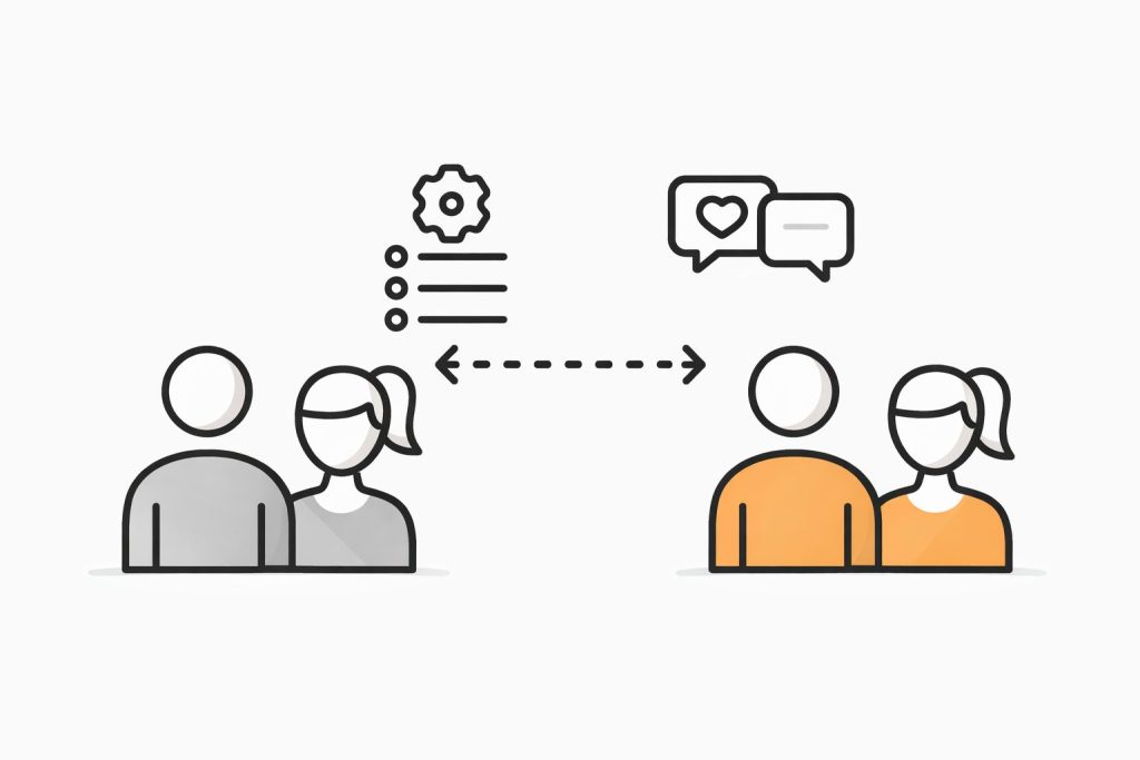 ドライな関係：男女の特徴と違い