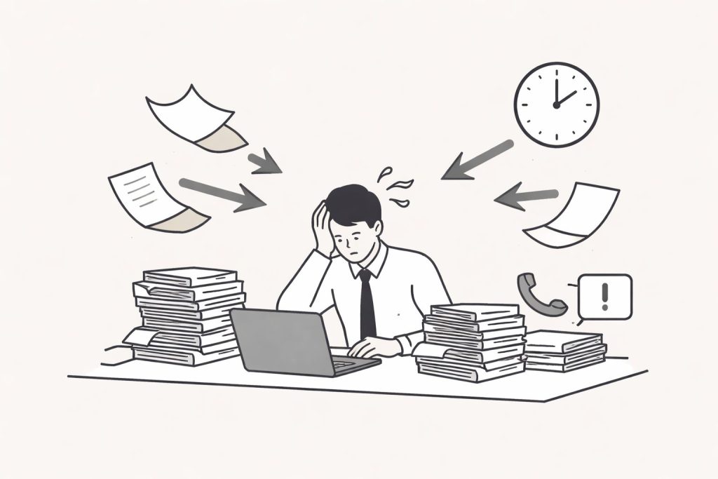 定時直前に仕事を追加されるあるあるが起きる職場の実態