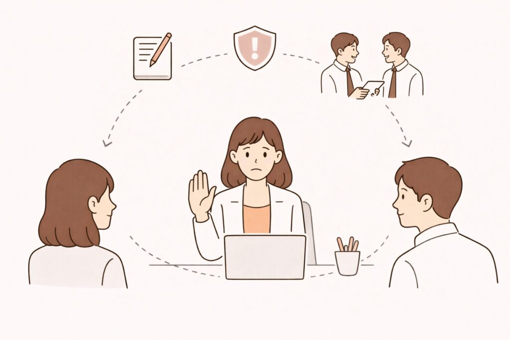 まとめ：職場のお気に入りがわかりやすい時の守り方